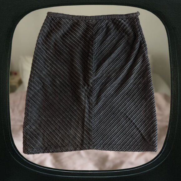 vtg Britches great outdoors grey corduroy skirt - Picture 4 of 4